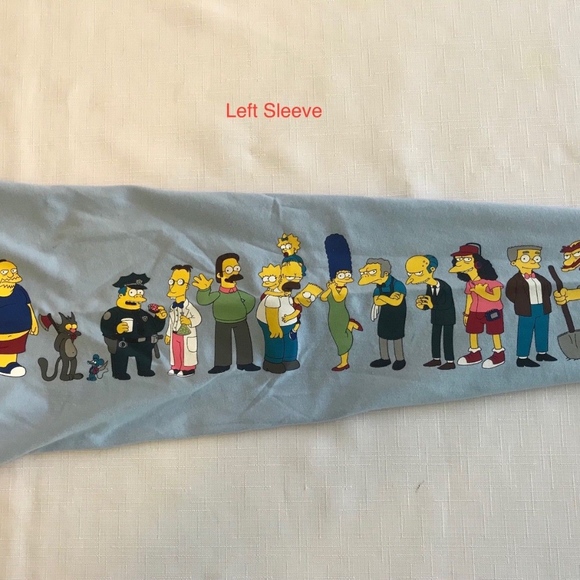 SIMPSONS Long Sleeve T-shirt Size:Small NWT - Picture 3 of 5